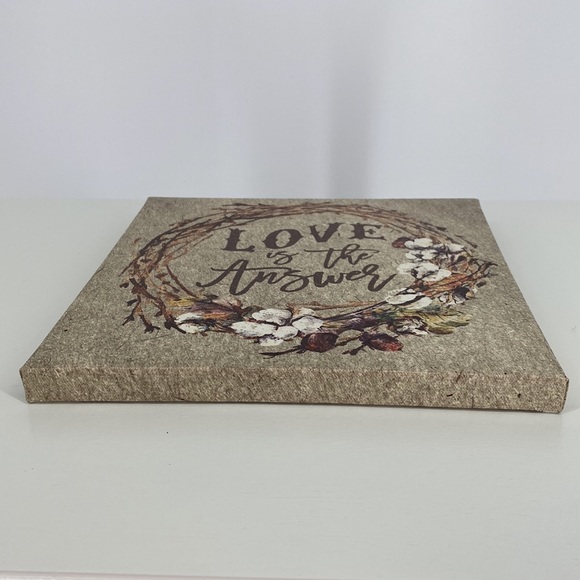 Love Is The Answer Canvas Print - Picture 15 of 15